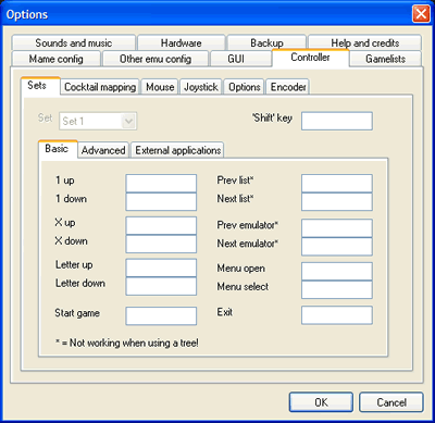 Controller setup