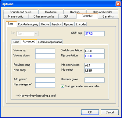 Default controller mapping 2