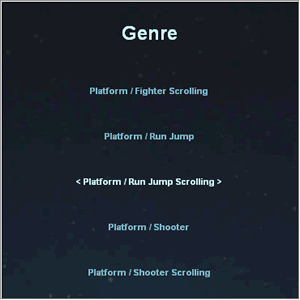 Filter genre