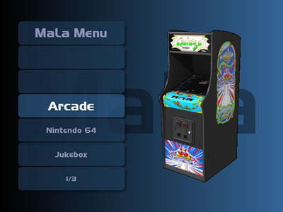 Tree menu example