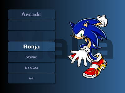 Arcade menu 4