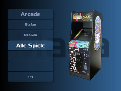 Arcade menu 7